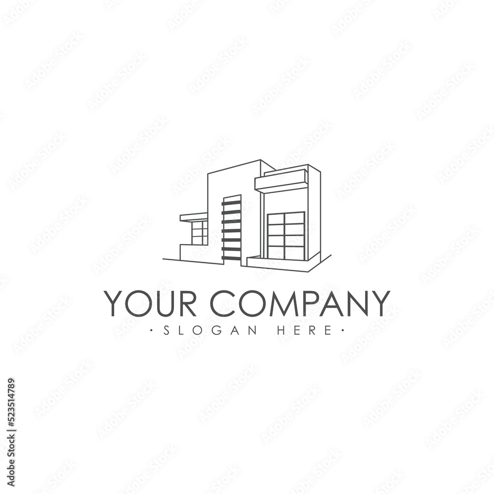 Building logo for construction company Building logo for construction company