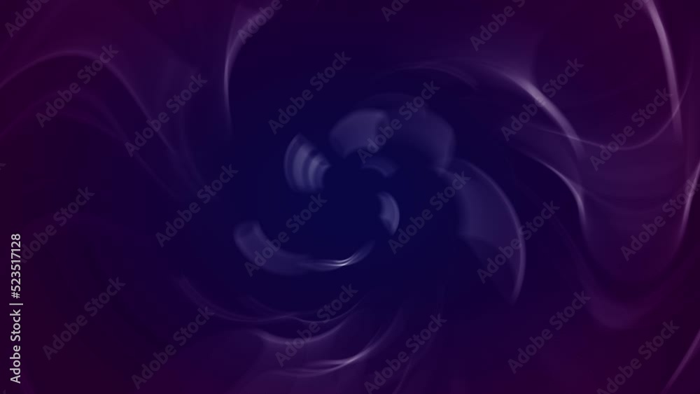 4k animated abstract background. Energy tunnel and light