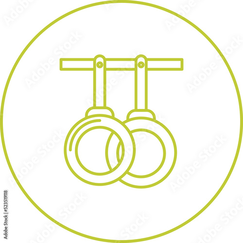 Gym Rings Icon