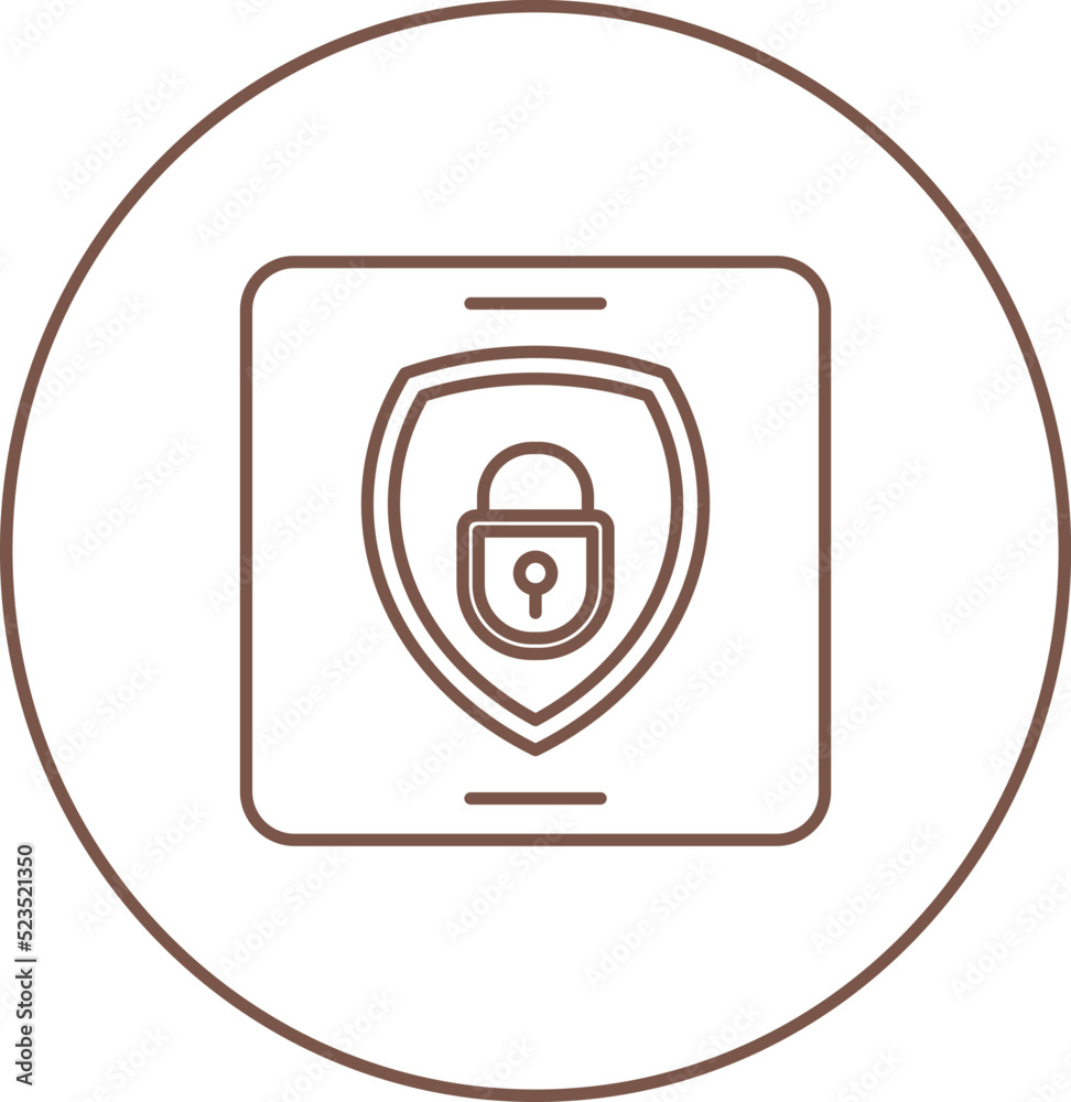 Obraz premium Security Icon
