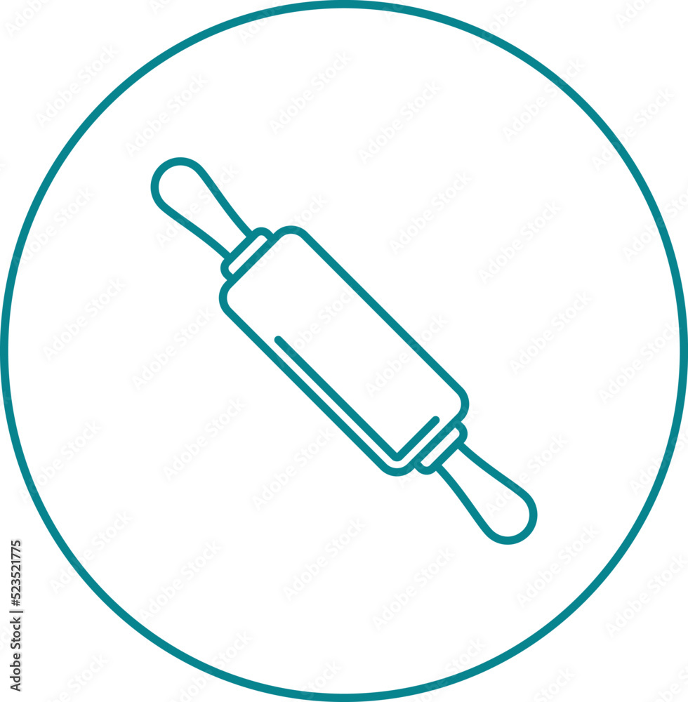 Rolling Pin Icon Rolling Pin Icon