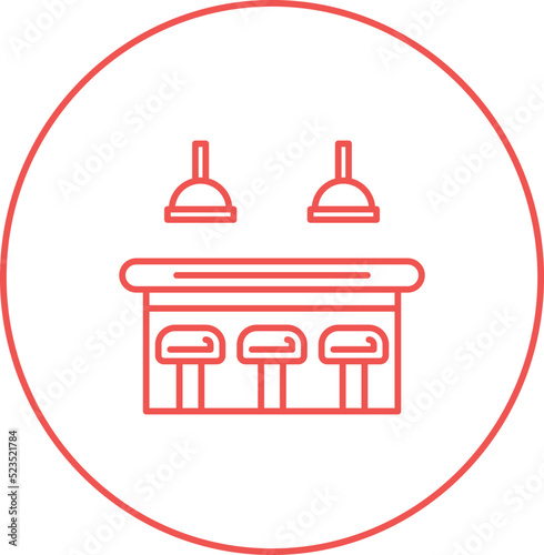 Bar Counter Icon