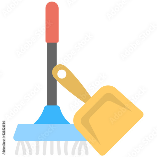 Broom and Pan 