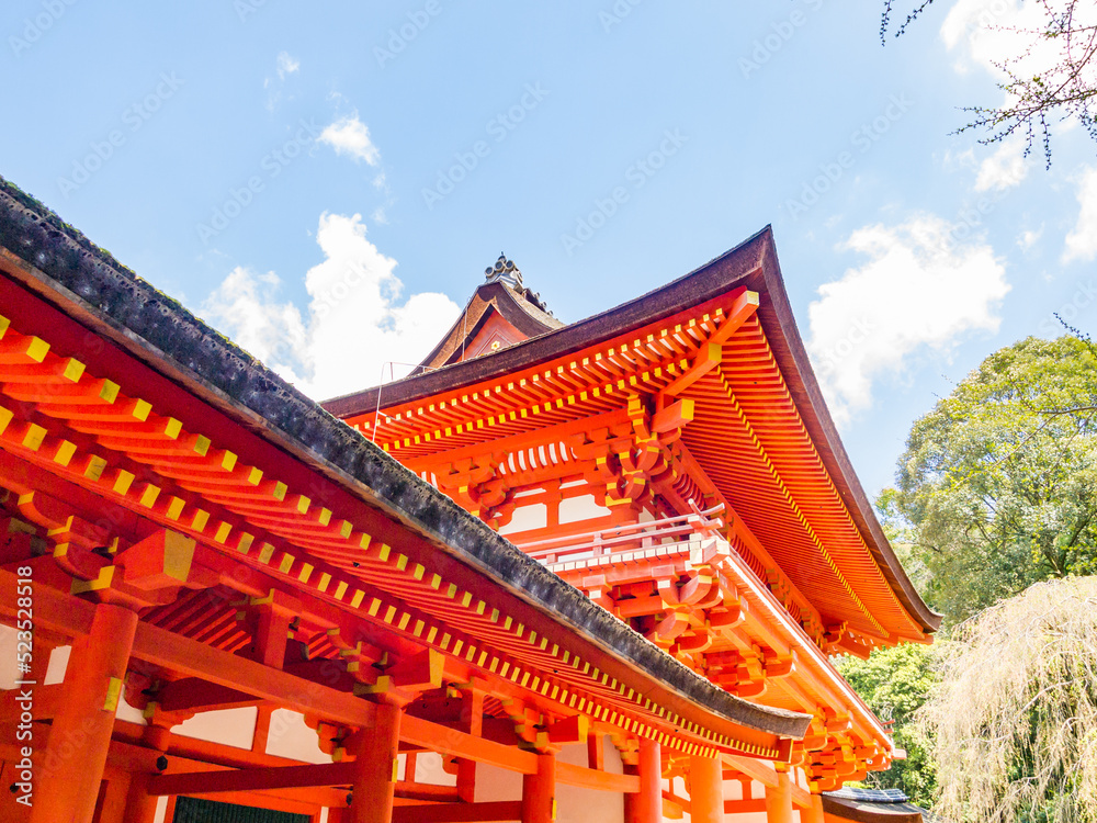 Kasuga Taisha shrine, a UNESCO World Heritage Site as part of the 