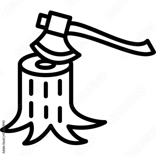 Deforestation Icon