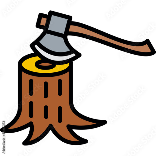 Deforestation Icon