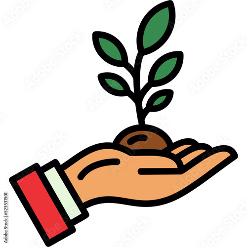 Save Plants Icon