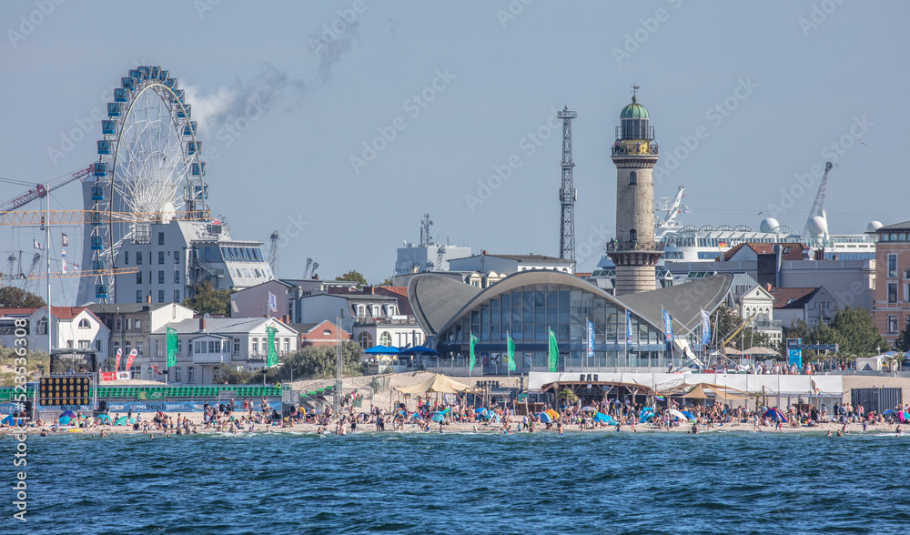 Obraz premium warnemünde