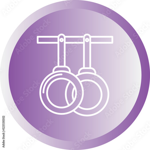 Gym Rings Icon