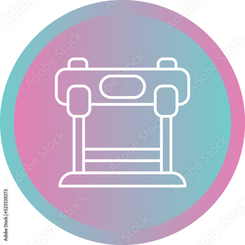 Hurdles Race Icon