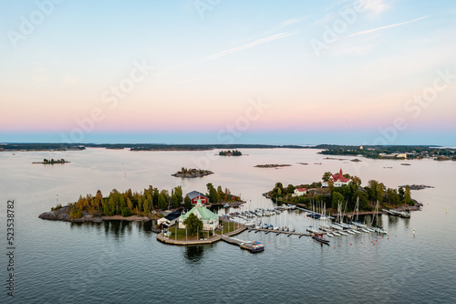 Photos Gulf of Finland at sunset