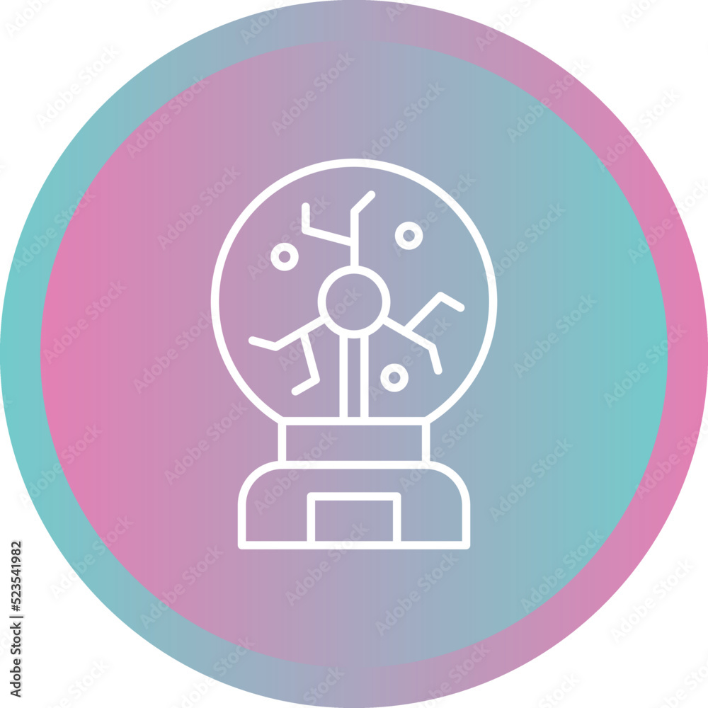 Plasma Ball Icon Plasma Ball Icon