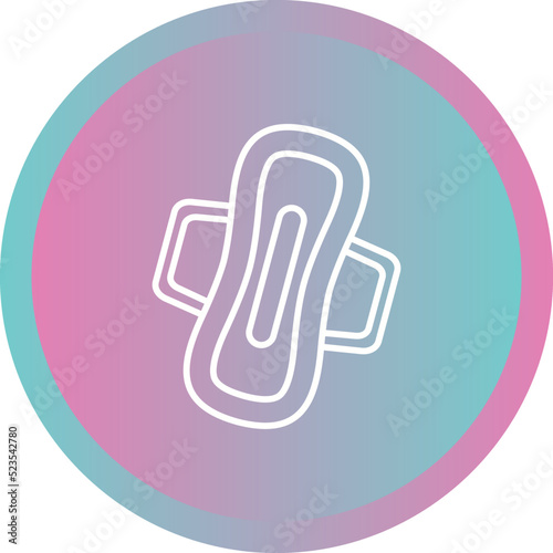 Sanitary Towel Icon