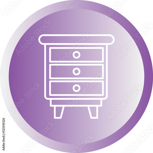 Chest Of Drawers Icon