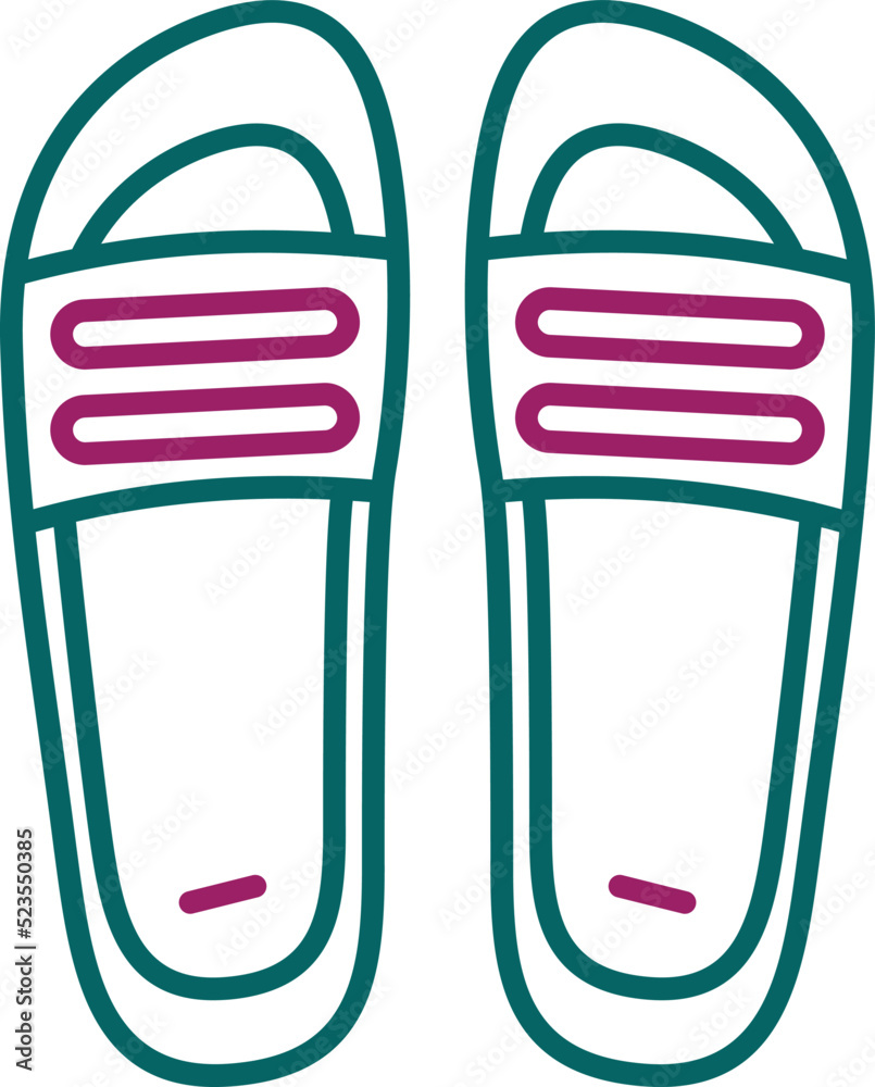 Slippers Icon Slippers Icon