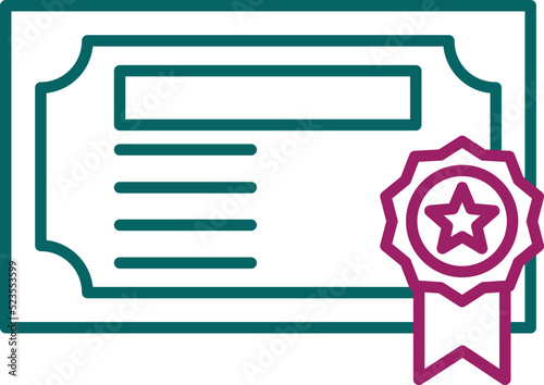 Certificate Icon