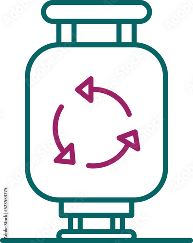 Gas Cylinder Icon