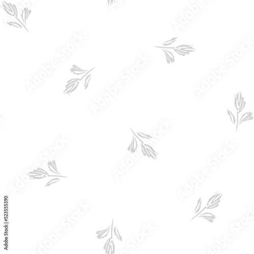 Floral Brush strokes Seamless Pattern Design