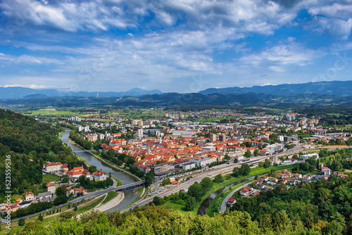 City of Celje in Slovenia photo