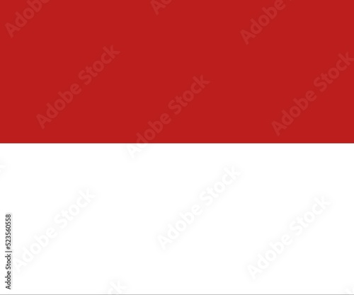 Indonesian flag background  (Red and white color)
