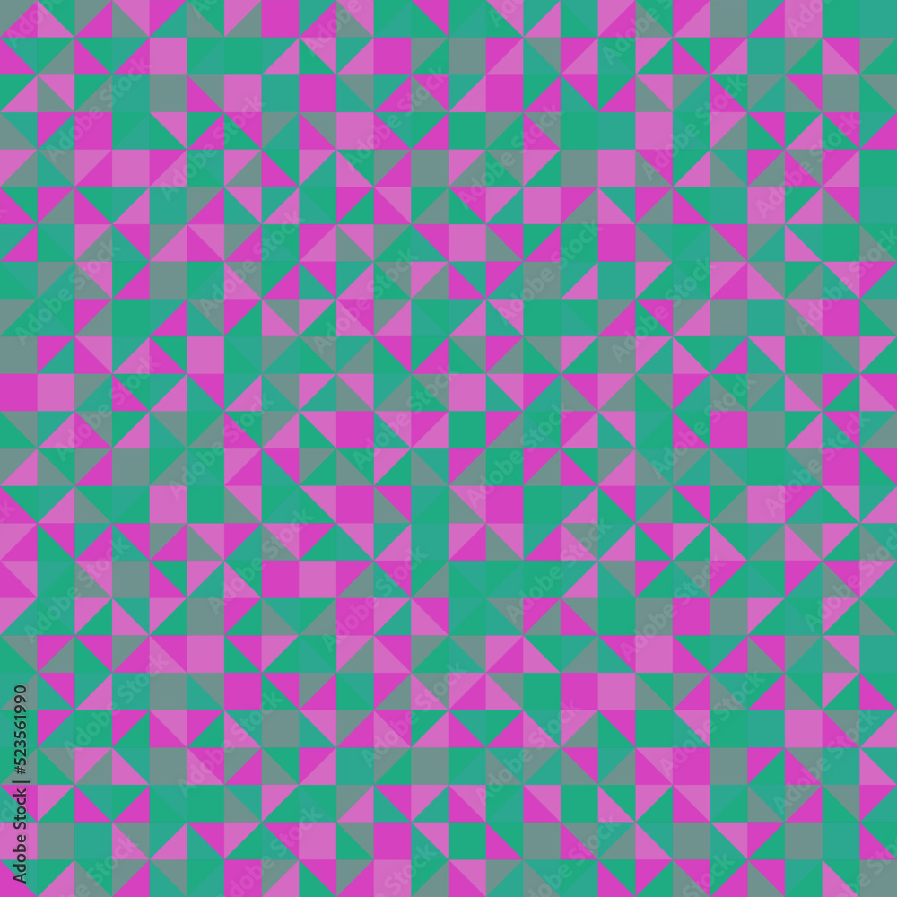 Color Rhombus tile tessellation pattern illustration