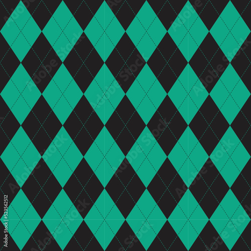 Argyle harlequin vector seamless pattern