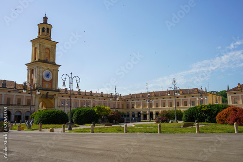 Historic buildings of Gualtieri, Reggio Emilia, Italy photo