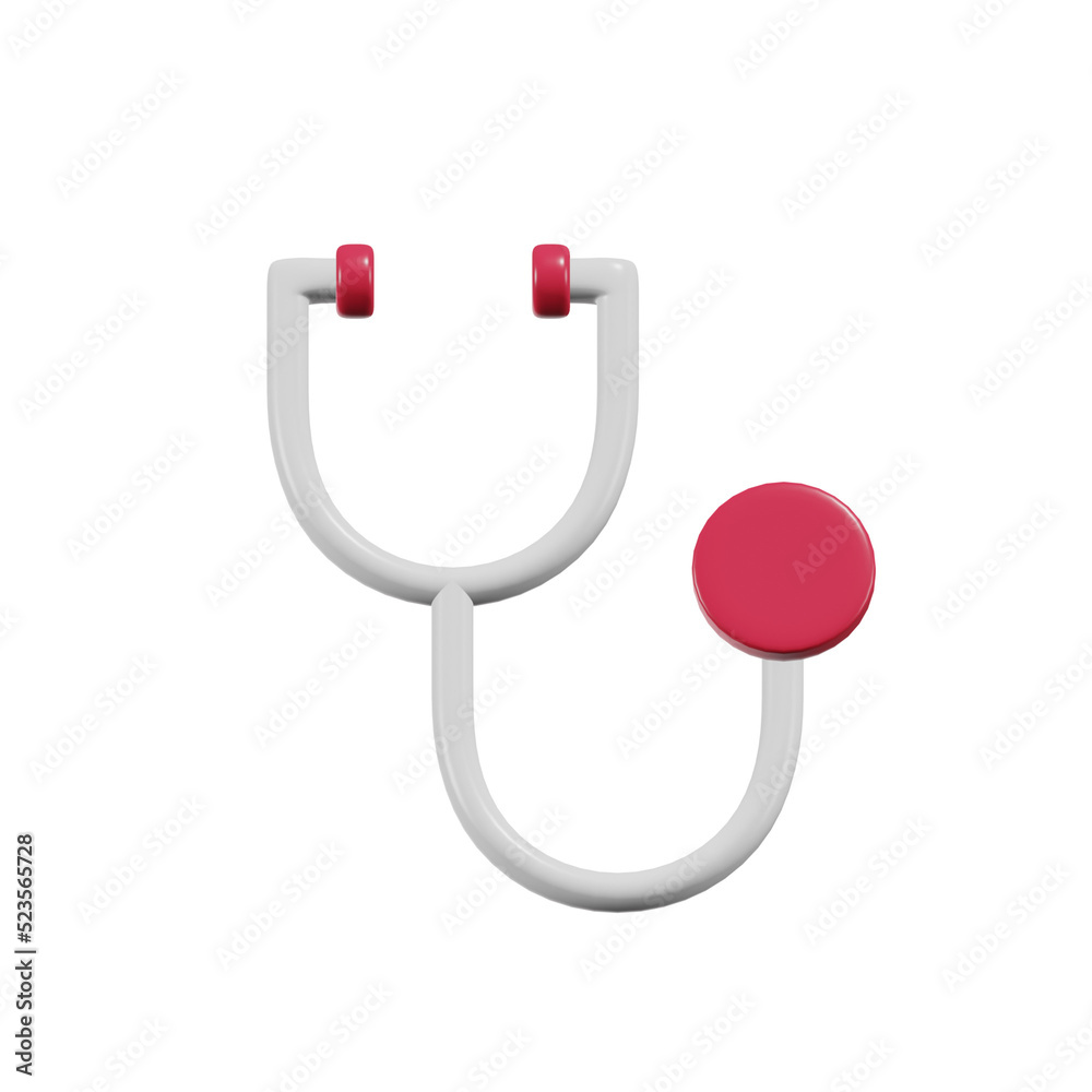 Stethoscope Medical 3D Illustrations Stethoscope Medical 3D Illustrations