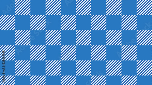 aesthetic big blue tartan, gingham, plaid, checkers pattern wallpaper illustration, perfect for banner, wallpaper, backdrop, postcard, background