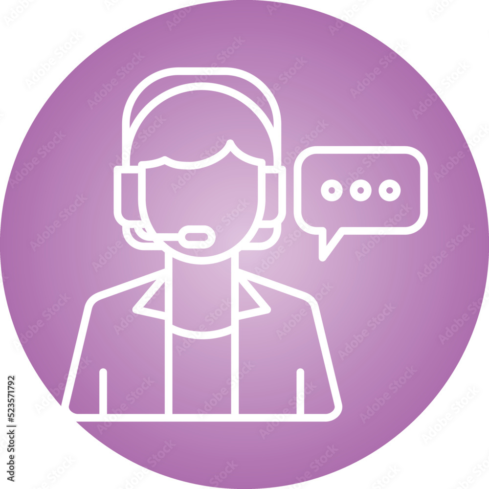 Customer Service Icon Customer Service Icon