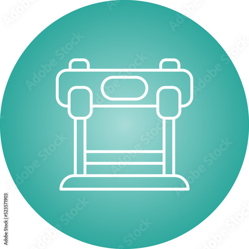 Hurdles Race Icon