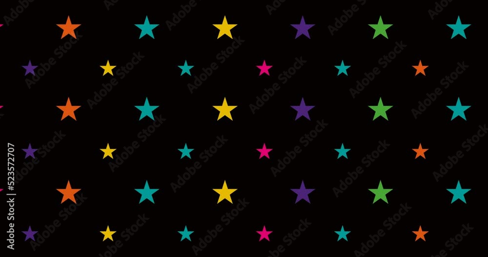 animated colorful twinkling stars background animated colorful twinkling stars background