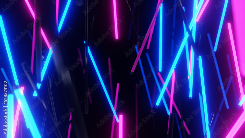Abstrat Glowing Neon Background Abstrat Glowing Neon Background