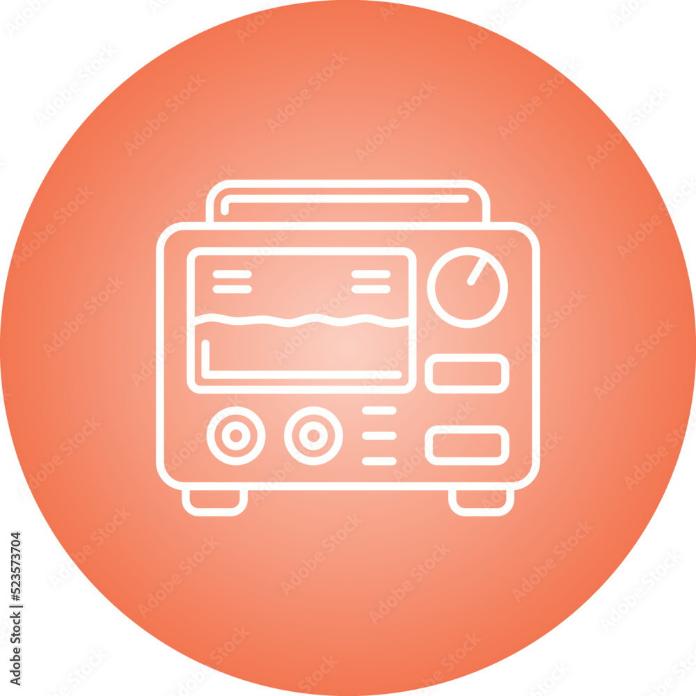 Oscilloscope Icon