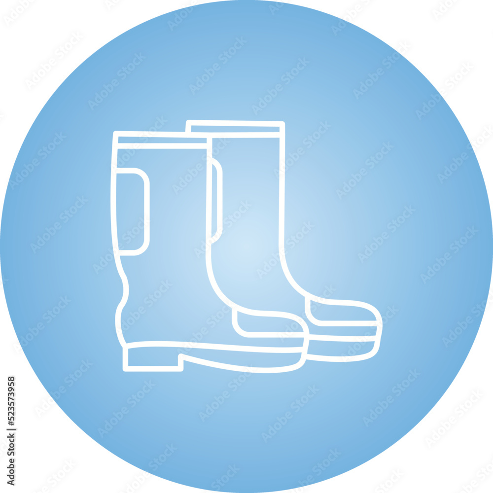 Rain Boots Icon Rain Boots Icon