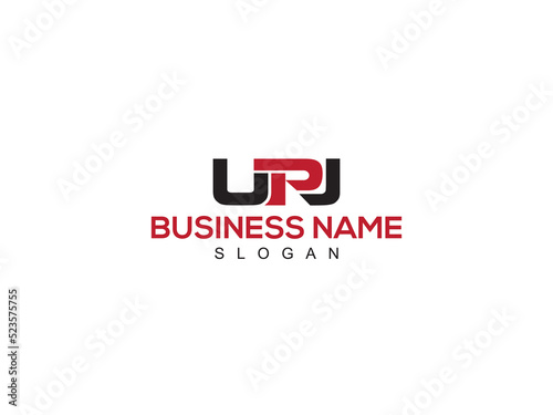 Creative UPJ Logo Letter Vector Icon, Unique upj Logo Design For New Business photo