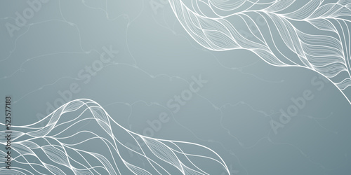 Vintage coloring linear abstract backgrounds. Smooth waves of thin lines of gentle color. Great for printing, posters, flyers, packaging, invitations, postcards, textile designs and other accessories.