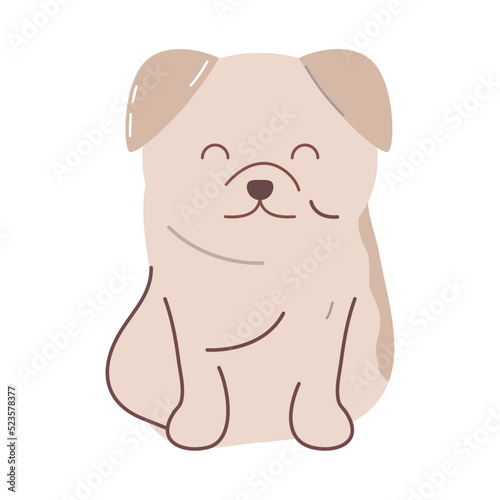 dog cartoon icon