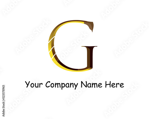 simple and modern logo design concept logo with simple and gradient color template logo for company vector file eps 10