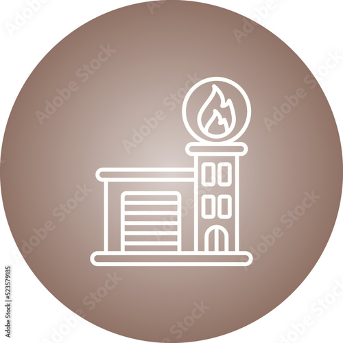 Fire Station Icon
