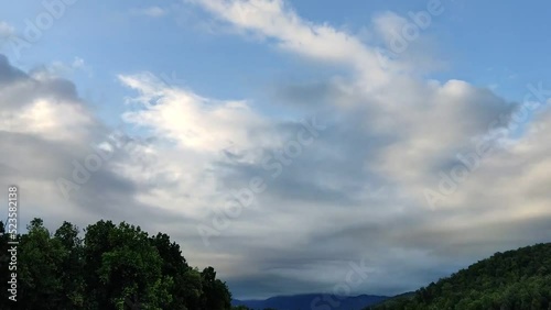 clouds in the sky