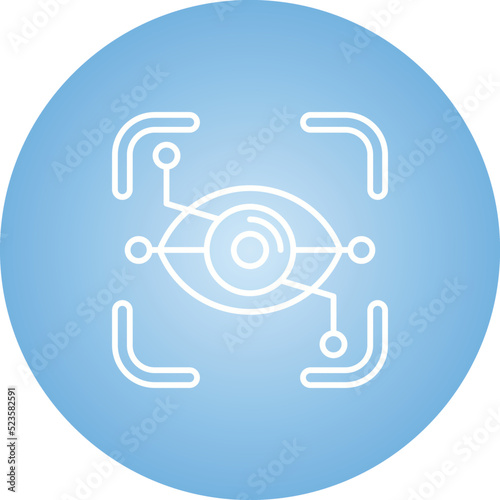 Eye Recognition Icon
