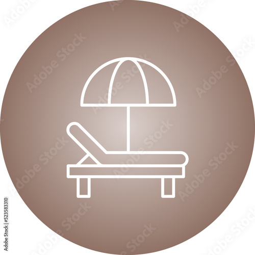 Sunbed Icon