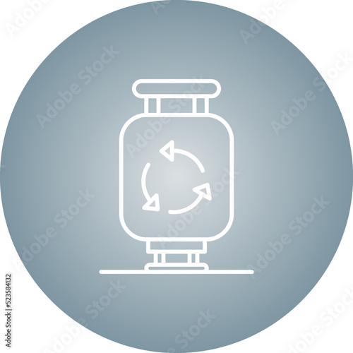 Gas Cylinder Icon