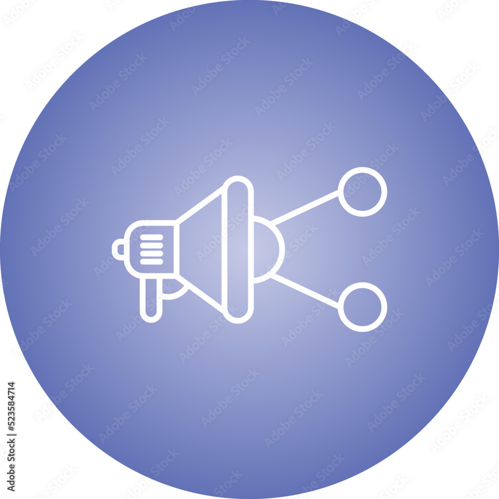 Viral Marketing Icon Viral Marketing Icon