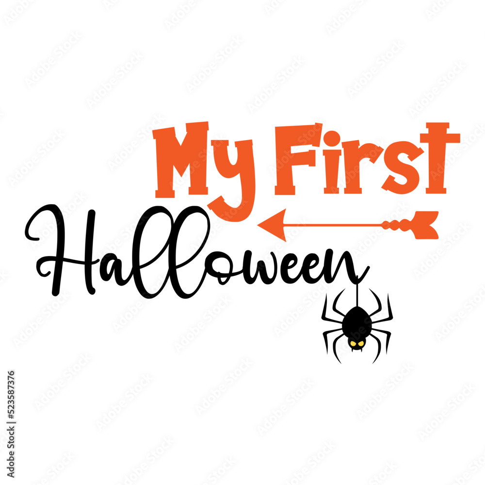 Fototapeta premium My First Halloween