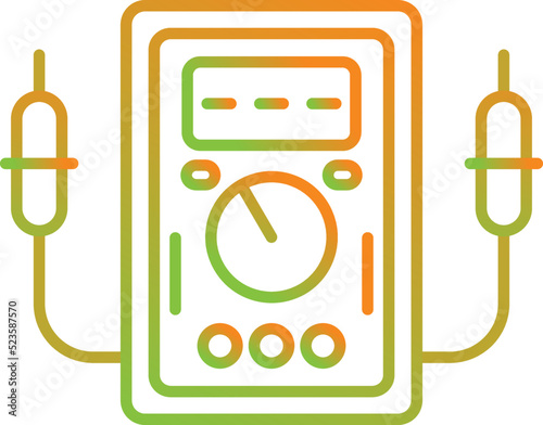 Voltmeter Icon