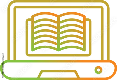 Online Library Icon