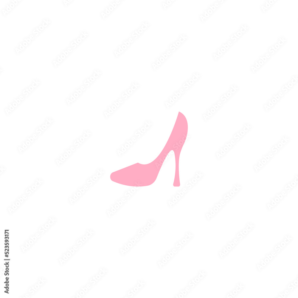 high heels vector logo illustration high heels vector logo illustration