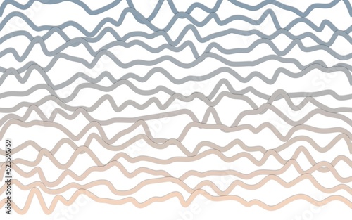 Background. Abstract background of a gradient of blue and green colors formed by lines of different shapes. Illustration to use as a background.